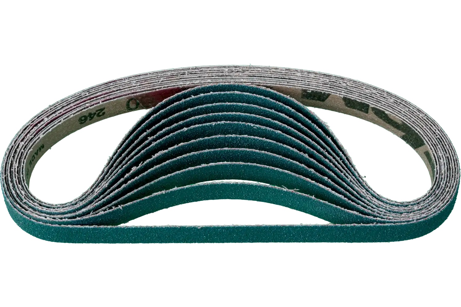 Picture of Pferd Abrasive File Belt, 18" x 1/2, 80 Grit, Zirconia